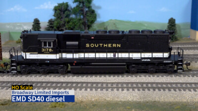 Broadway Limited Imports HO scale EMD SD40