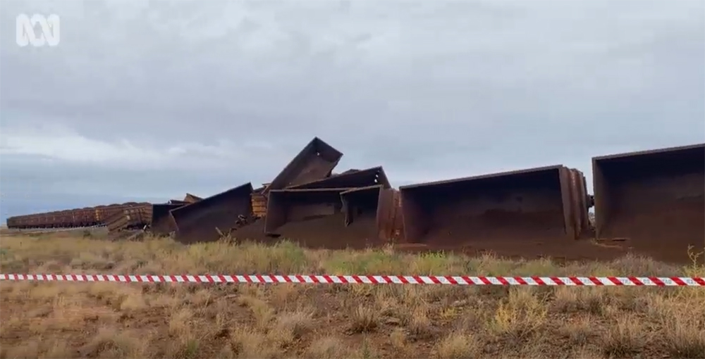 Australian mining rail line reopens after derailment of autonomous train