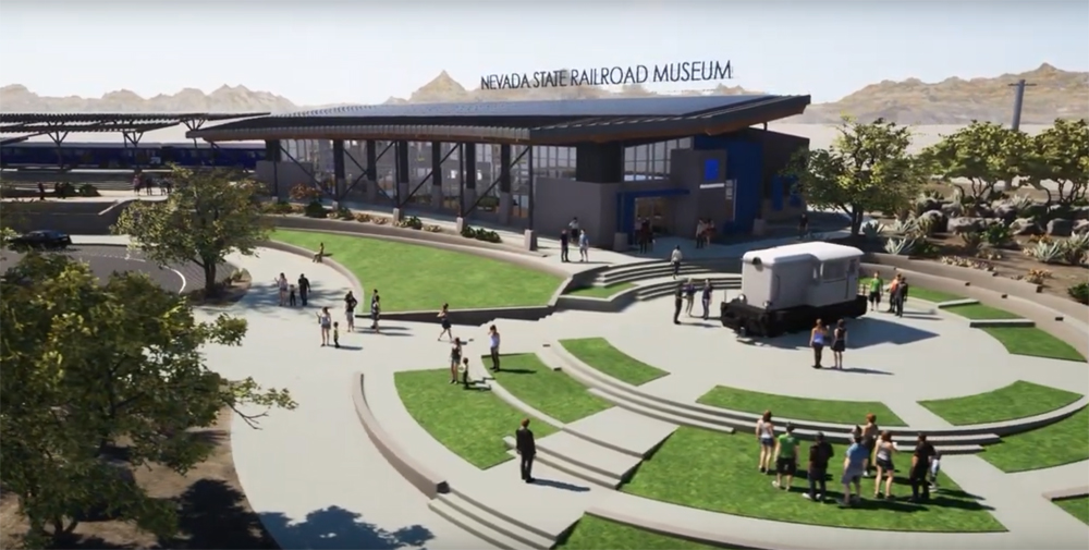 Rendering of planned museum visitor center