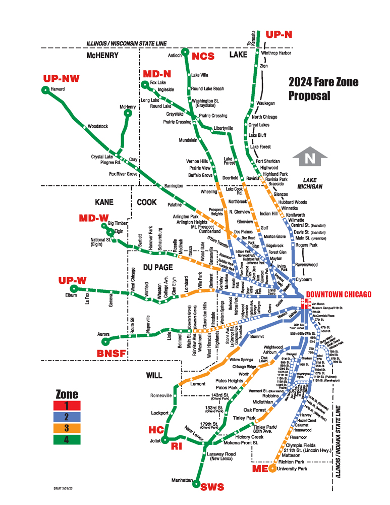 Metra considers significant changes to fare structure Trains