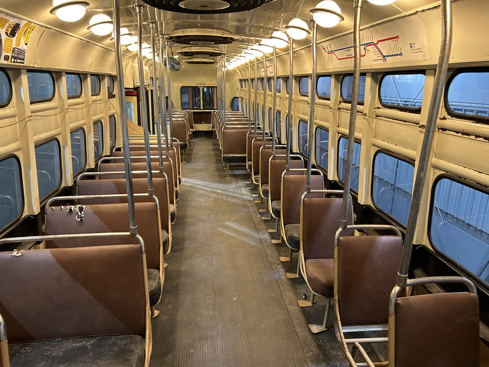 Interior of PCC car