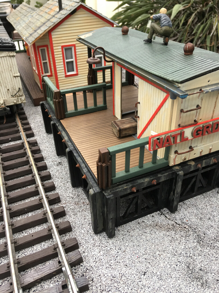 model of station and freight house
