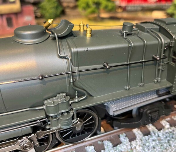 Lionel Pennsylvania RR L1 Mikado boiler detail