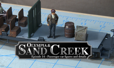 Olympia & Sand Creek, Episode 14 | Details inside the passenger car