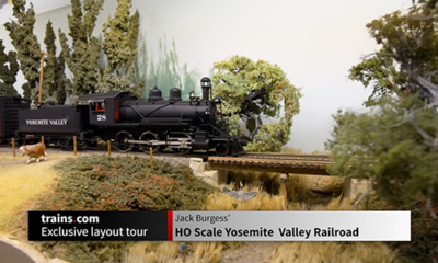 Jack Burgess’ Yosemite Valley Railroad in HO scale