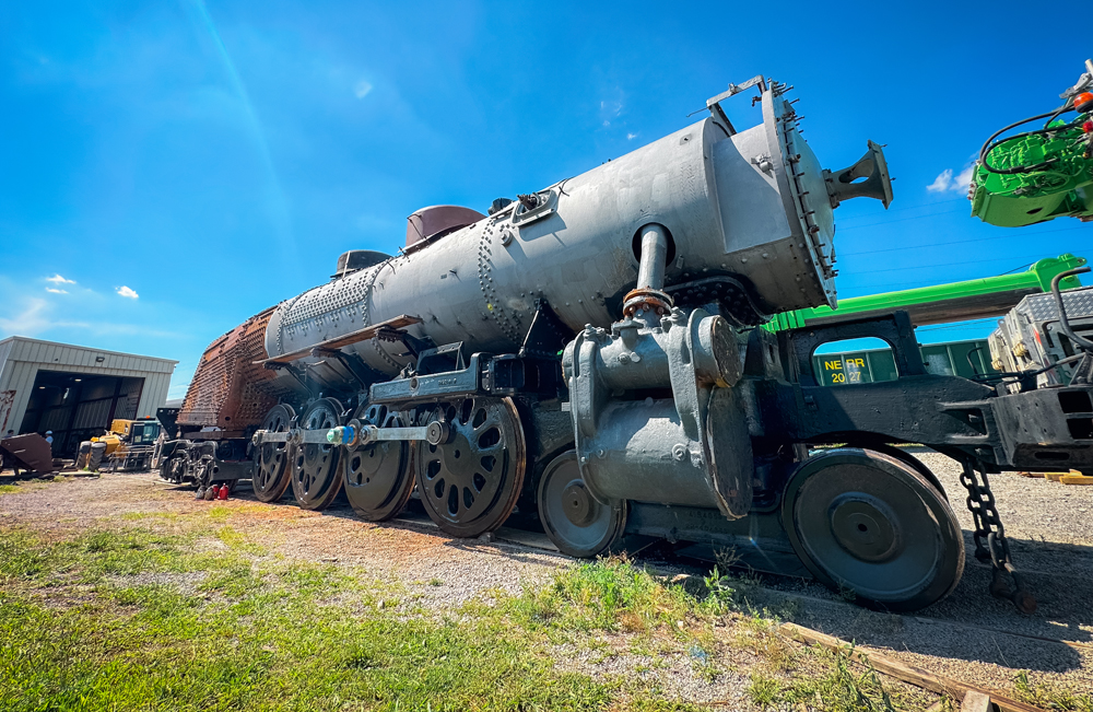 Locomotive under restoration