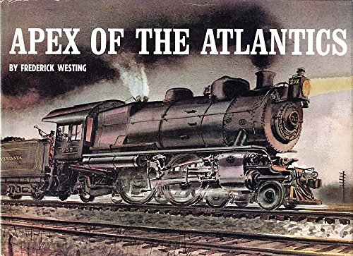 Steam locomotive on book cover