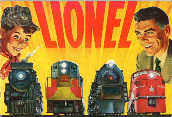 Lionel 1954 catalog cover 