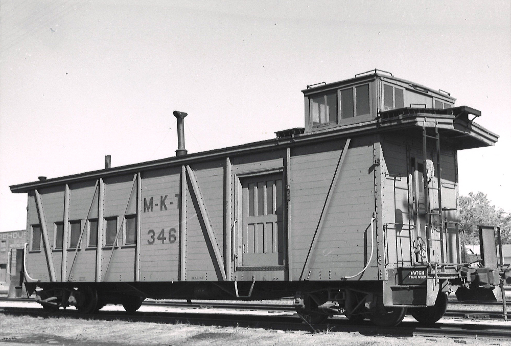 Missouri-Kansas-Texas Railroad drovers' caboose.