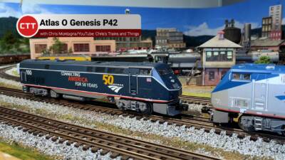 Atlas O Amtrak Genesis P42 locomotive