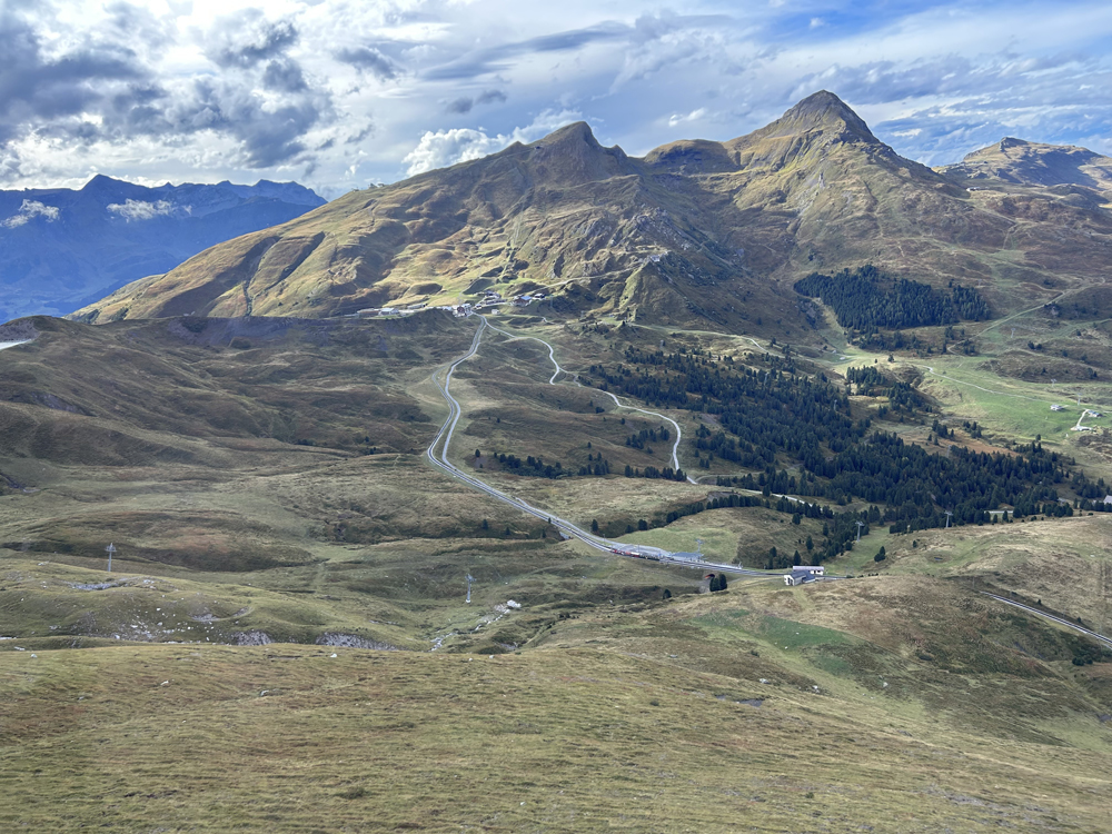 View of mountains