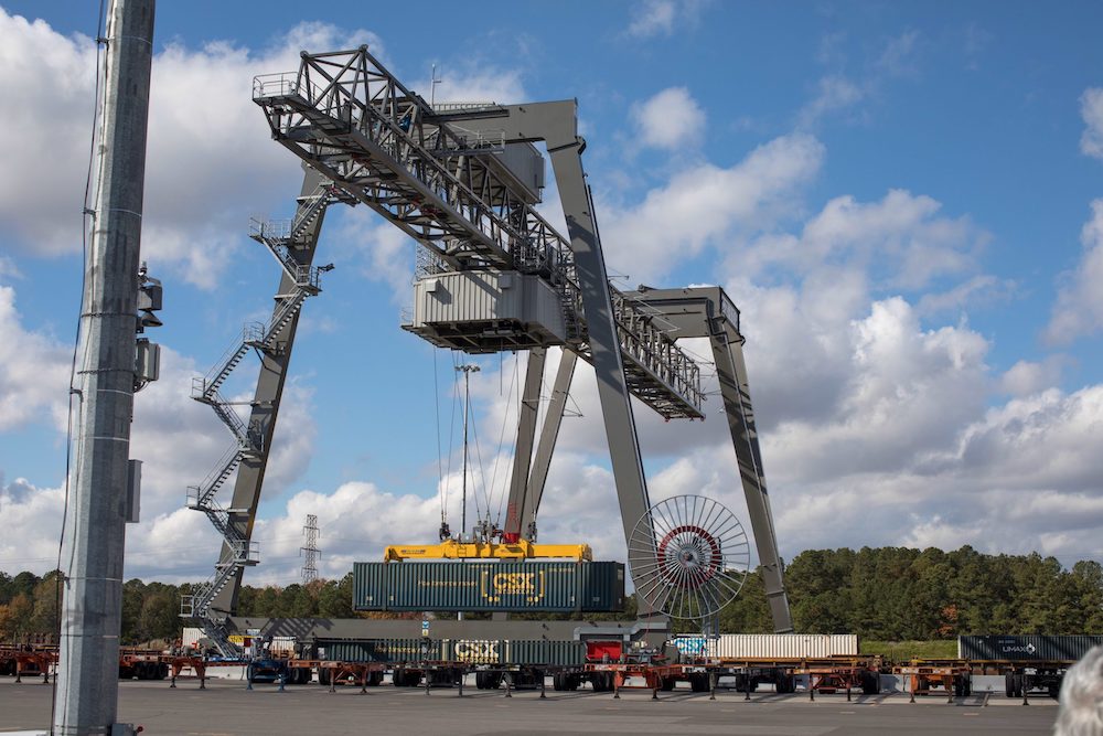 CSX y la Autoridad Portuaria de Georgia son socios para el servicio intermodal diario entre Savannah y Carolina del Norte