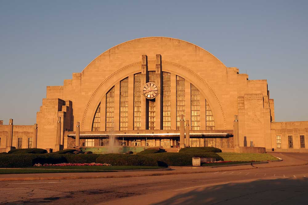 Current station for Amtrak Cincinnati services at Cincinnati Union Terminal