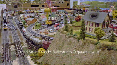 Grand Strand Model Railroaders O gauge layout