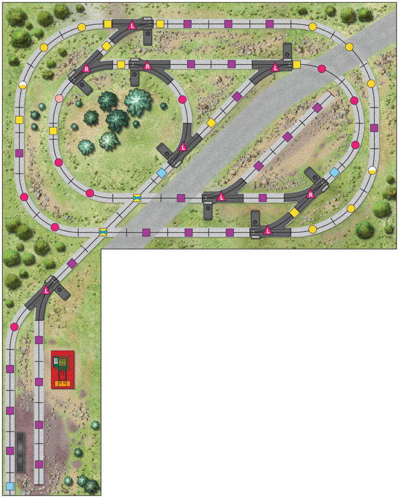 track plan illustration