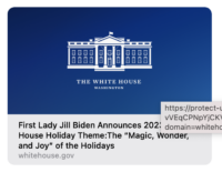 Recent: Model trains in The White House this holiday season