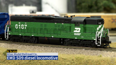 Atlas N scale EMD SD9