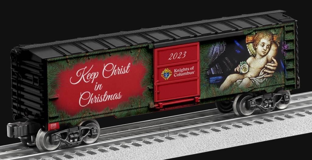 Christmas boxcar