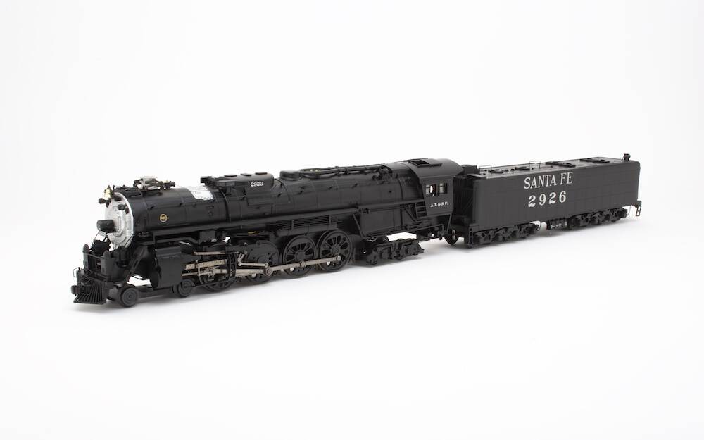 O scale model steam locomotive
