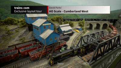 David Parks’ Cumberland West in HO scale