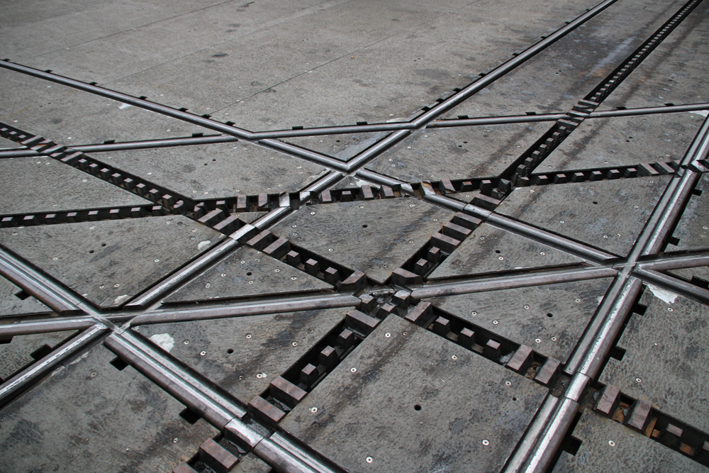 Tracks crossing