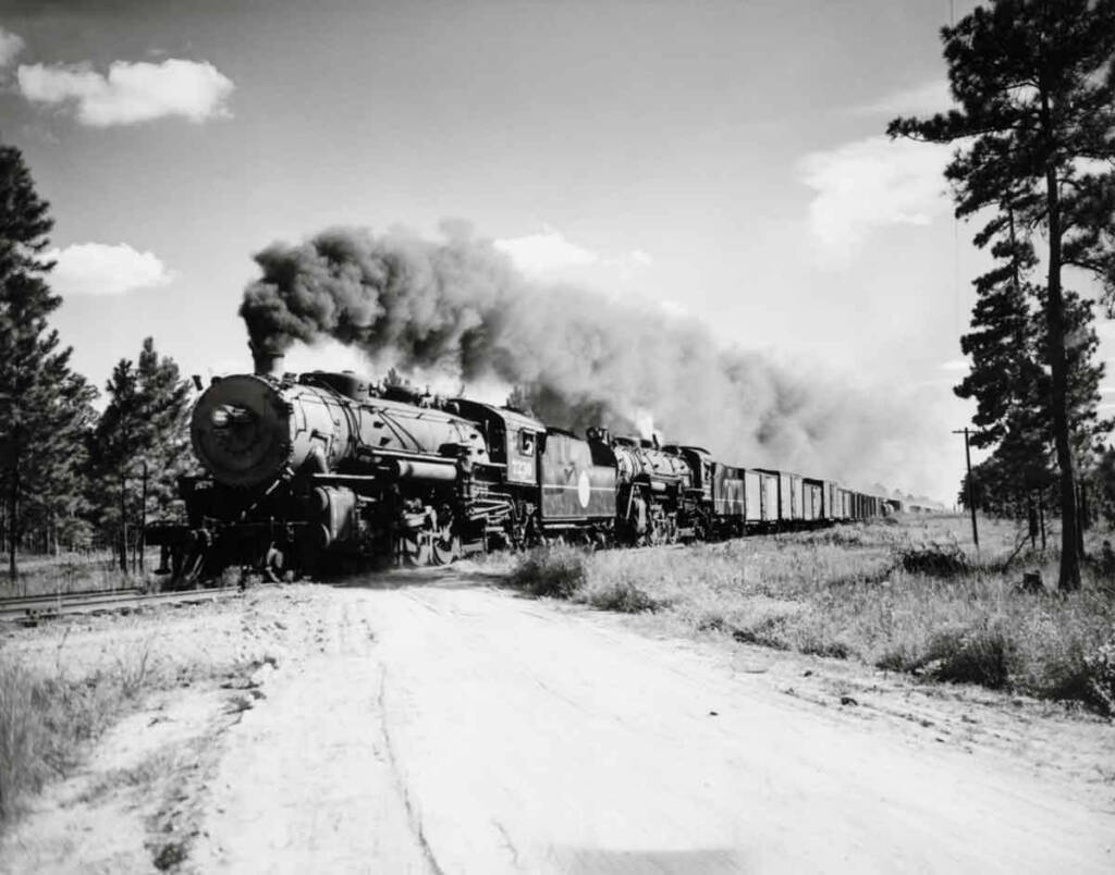 Atlantic Coast LIne Railroad near Vienna, Virginia