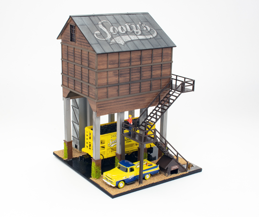 model of coal tipple