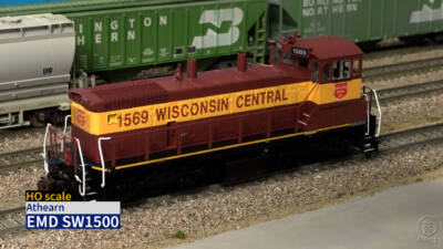 Athearn HO scale EMD SW1500