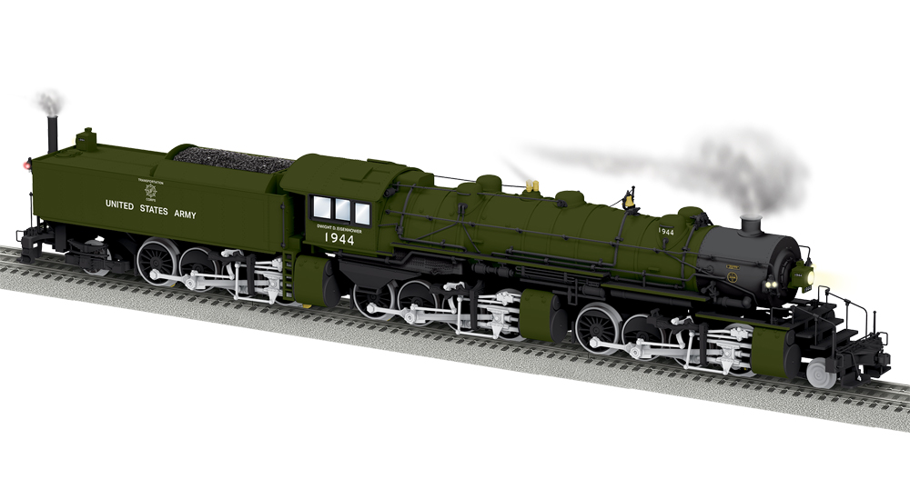 green and black model locomotive