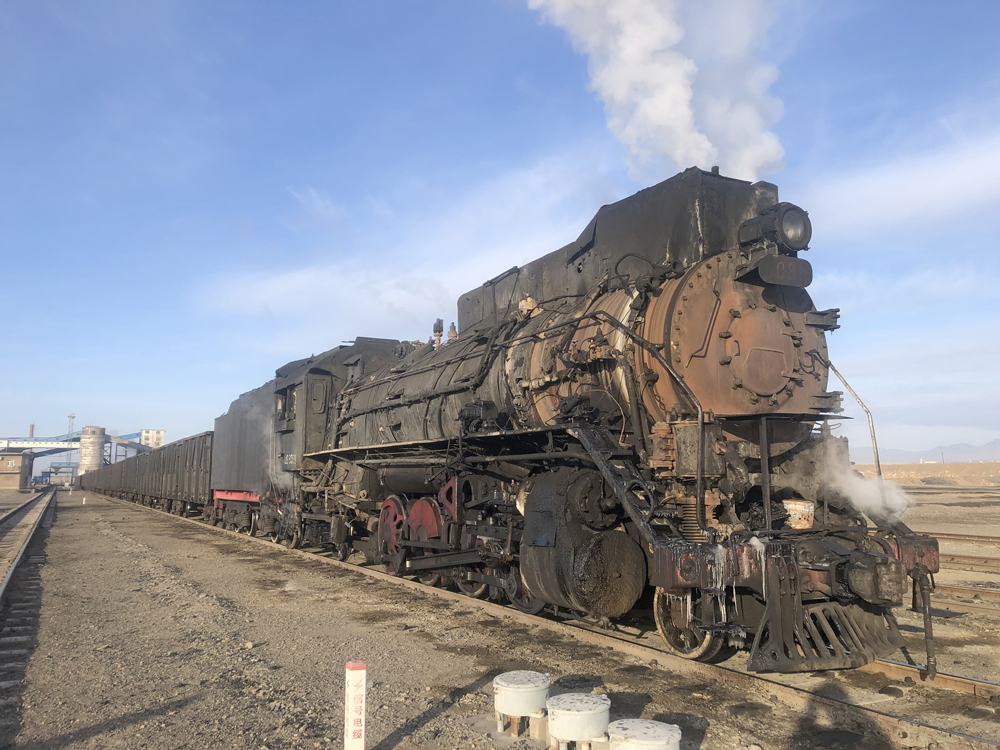 Chinese steam locomotive