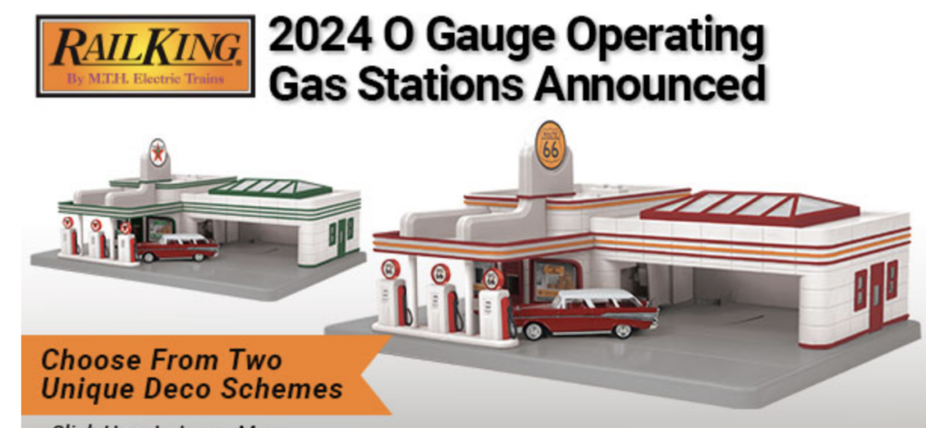 model gas station