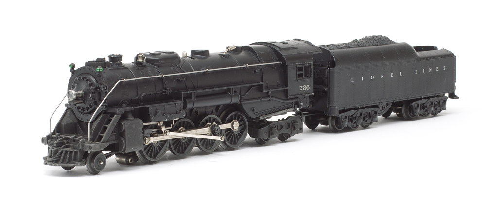 black steam engine