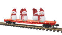 Recent: MTH announces four holiday flatcars