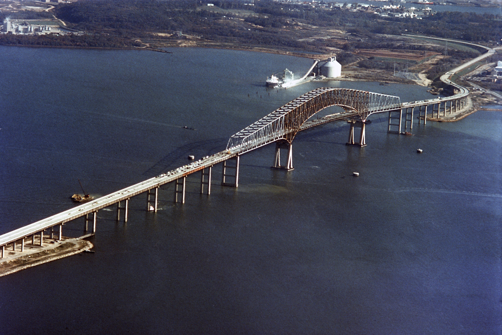 Bridge under construction