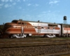 Streamlined diesel Rock Island locomotives