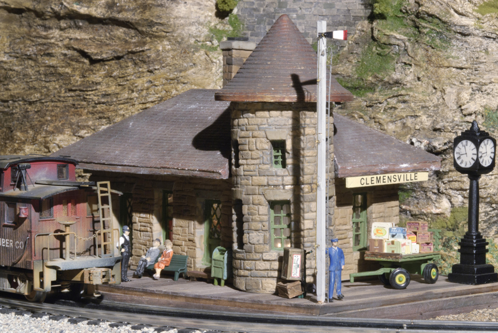model stone station