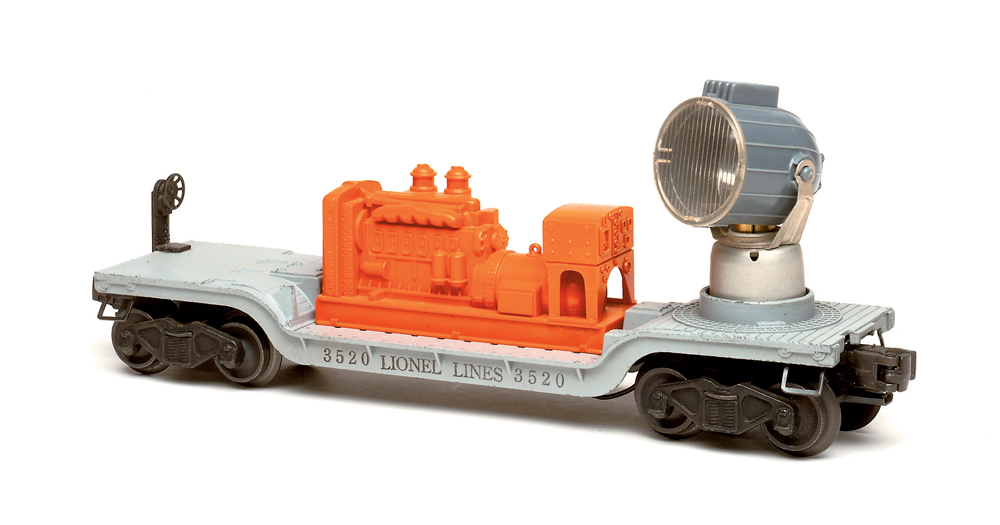 gray and orange model car: Reader’s choices: Lionel’s perfect postwar