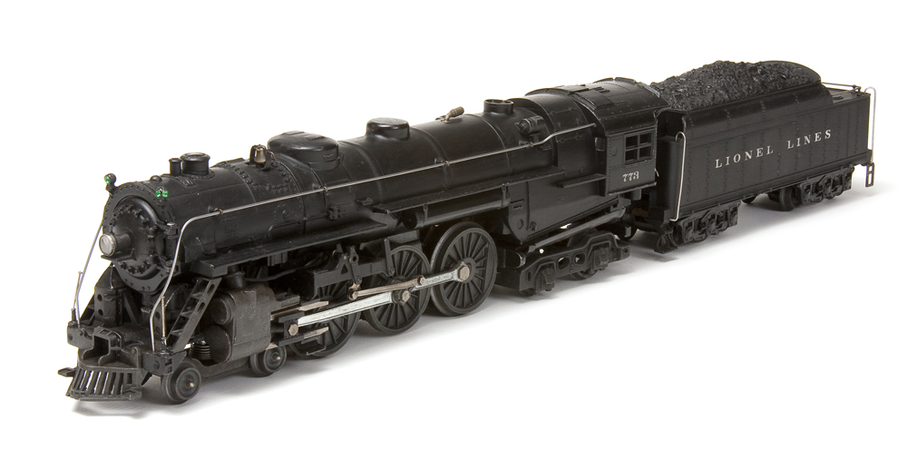 black steam engine