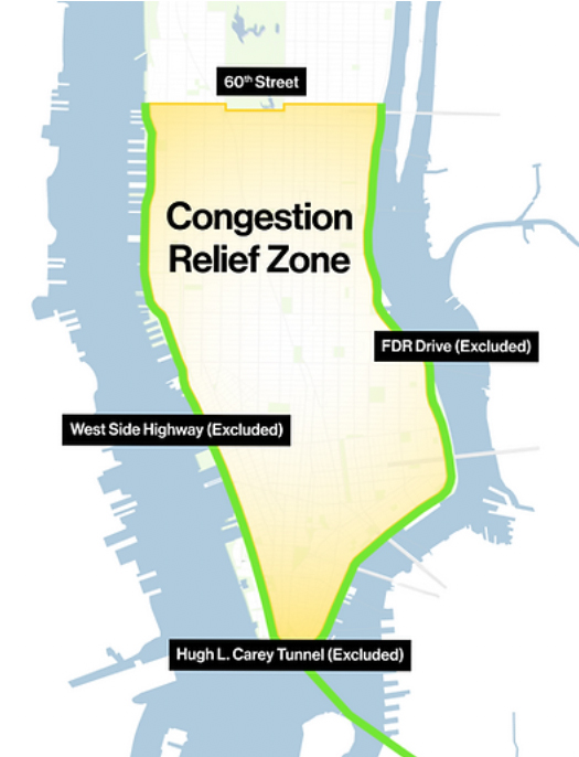 Map of Lower Manhattan