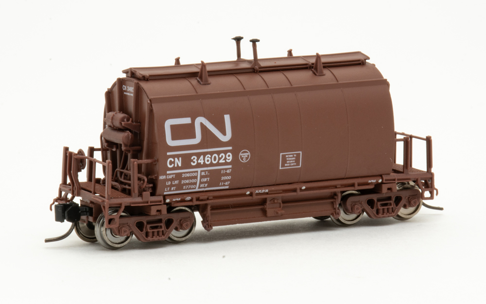 Color photo of N scale freight car