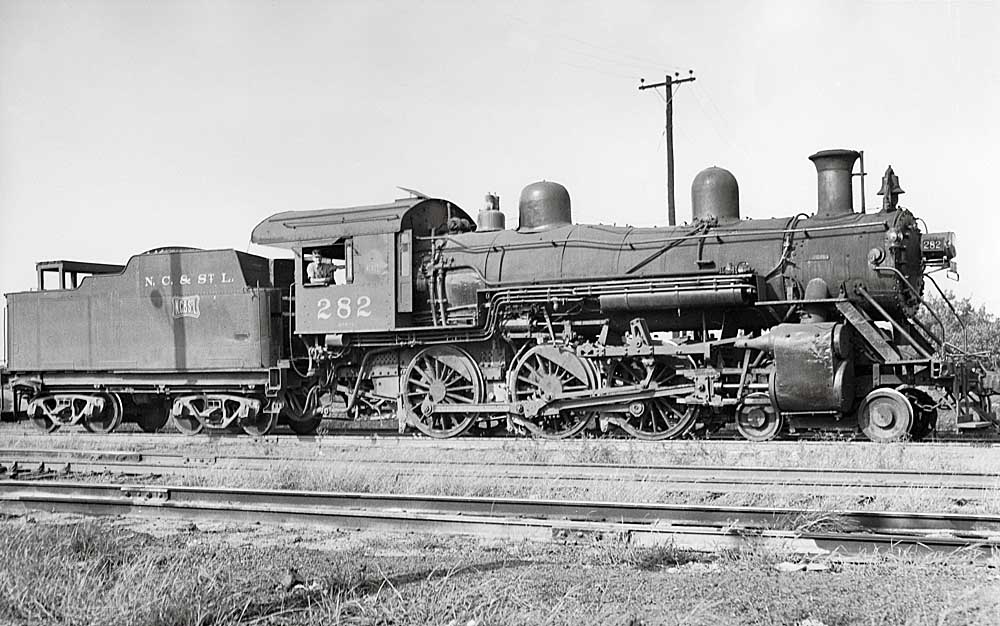 Steam NC&StL locomotives