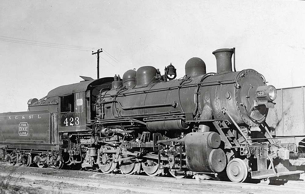 Steam NC&StL locomotives