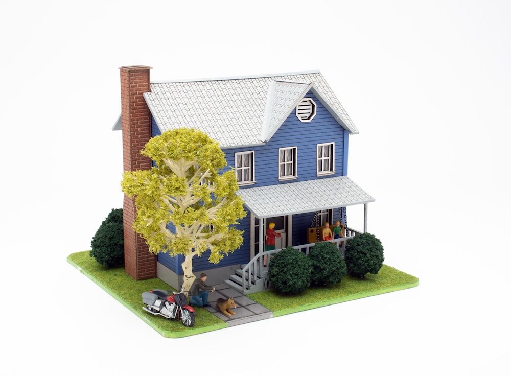 blue model structure
