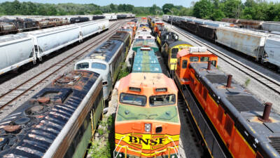 Popular Article It's the end of the line: Locomotives in the scrapyard