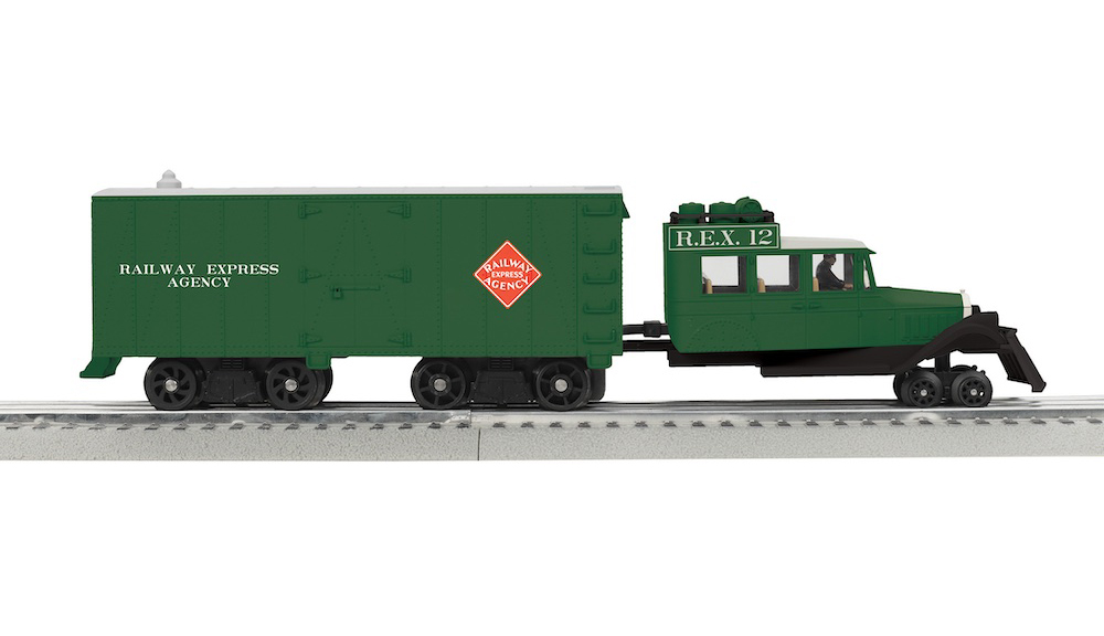 green model locomotive