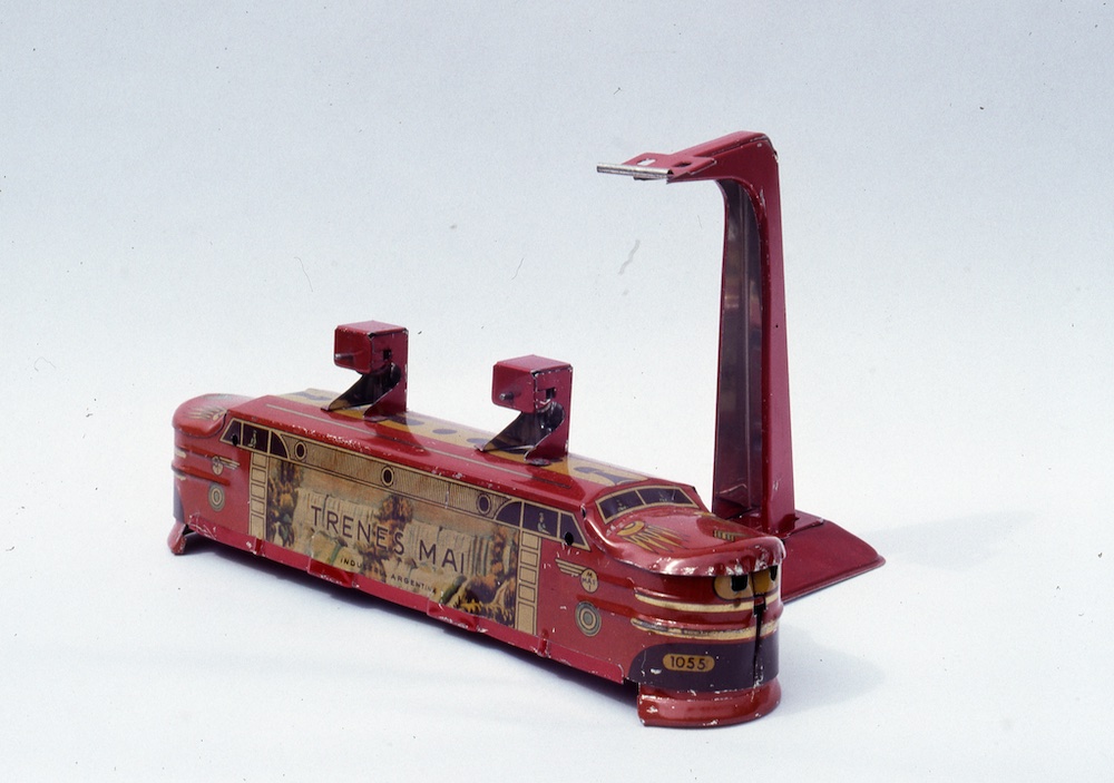red tinplate monorail
