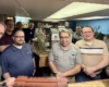 Group photo at layout
