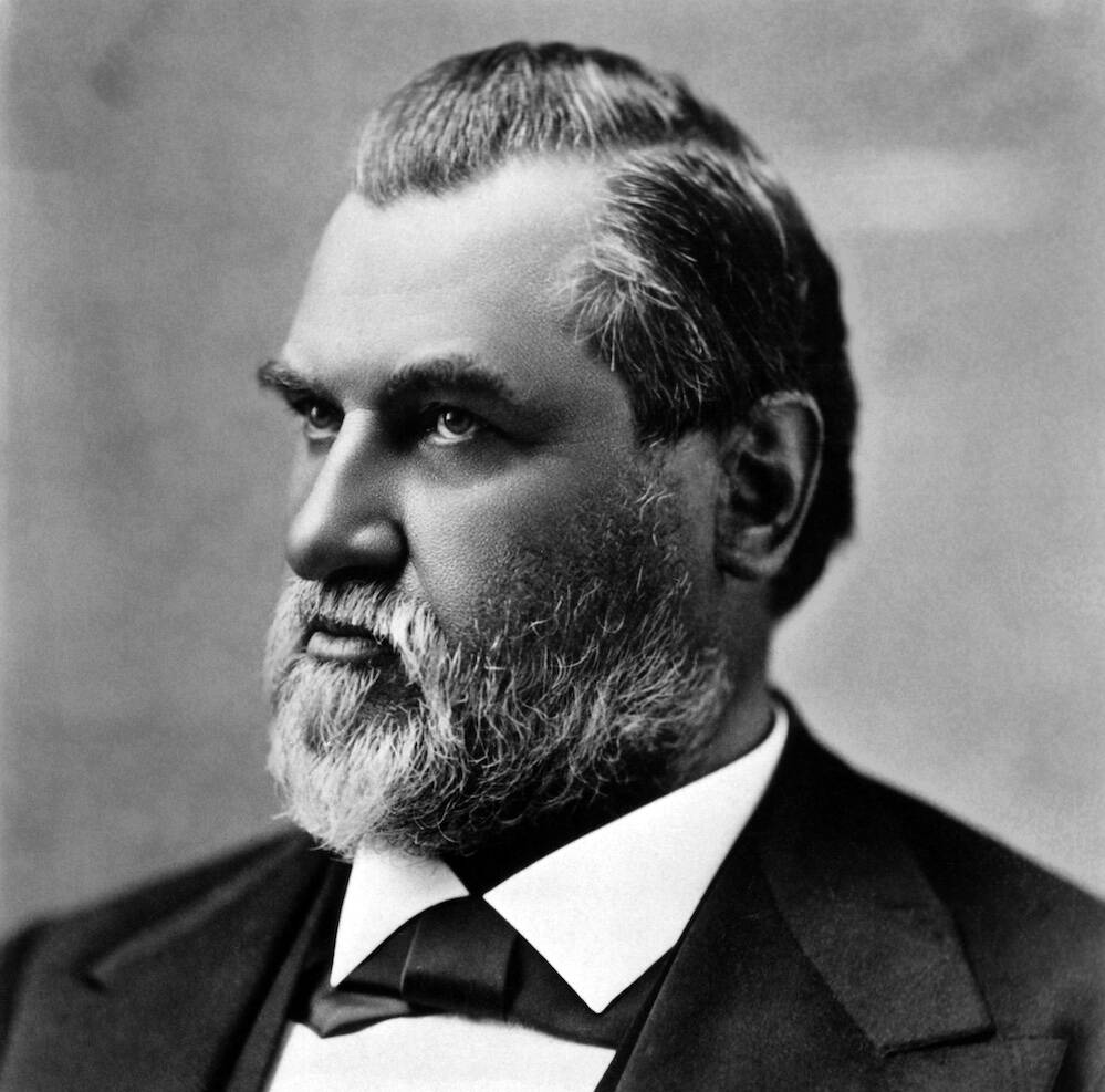 Photo of Leland Stanford
