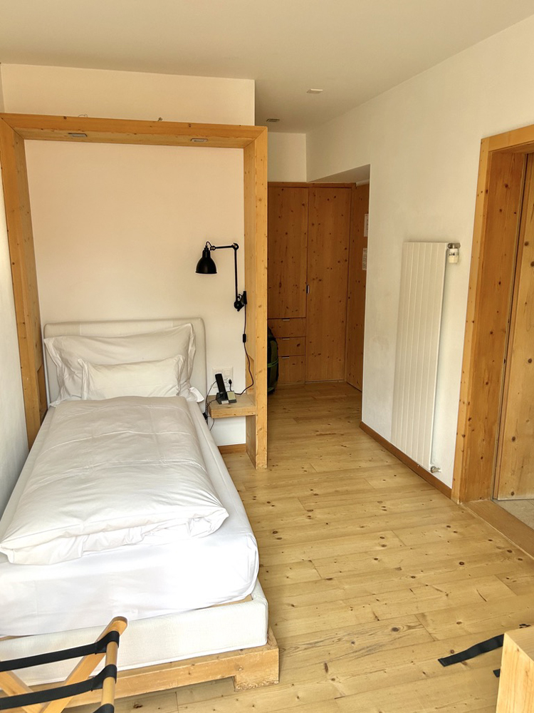Interior of hotel room
