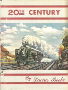 Cover of book with smoking steam locomotive